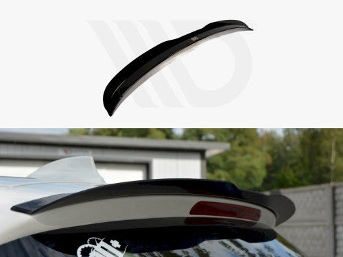 Maxton Design Gloss Black Rear Roof Lip/Tailgate Spoiler Cap Rear Wing Extension for BMW 1 Series F20 F21 (2011-2019) 3dr/5dr LCI | M Sport & M Performance M135i M140i | Stick-On Piano Black ABS OEM Style