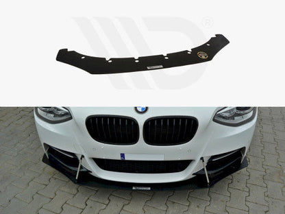 Maxton Design Front Racing Splitter / Front Lip Spoiler for BMW 1 Series F20 F21 M-Power (Preface/Pre-LCI) 2011-2015