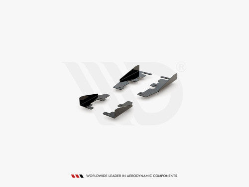 Maxton Design Gloss Black Side Skirt Extensions, Sill Flaps, Rocker Panel/Side Splitter Extensions for BMW 1 Series F20 M135i 2011-2015