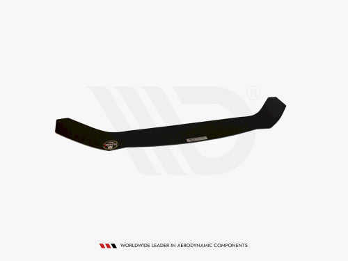 Maxton Design V.1 Front Splitter, Bumper Lip, Chin Spoiler for BMW 1 Series F20/F21 M Sport LCI (Facelift) 2015-2019 | Front Lower Valance Air Dam Front Apron Aero Lip Extension