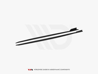 Maxton Design Racing Side Skirts Diffusers/Extensions for BMW 1 Series F21 3-Door M135i/M140i M Sport (M-Pack) 2011-2019
