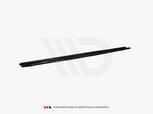 Maxton Design Gloss Black V2 Side Skirts / Side Skirt Diffusers / Splitters for BMW 1 Series F20 M135i M140i M Sport M-Pack 5-Door (20112019)