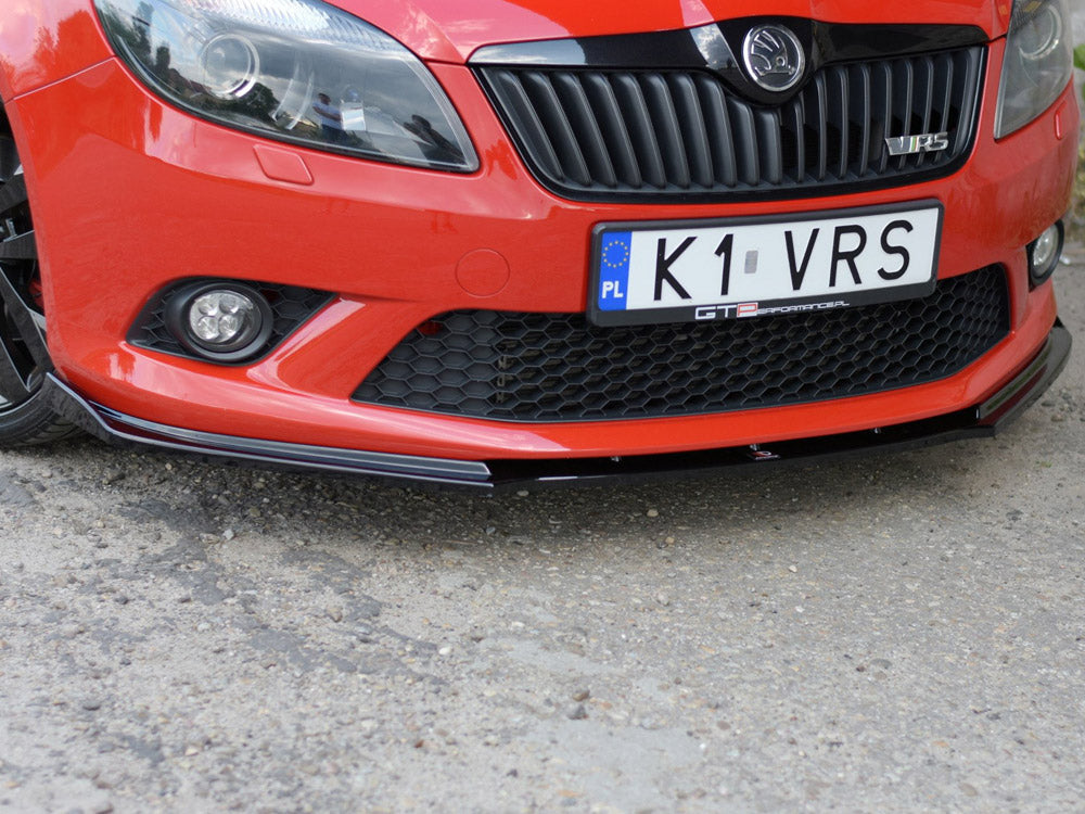 Maxton Design - FRONT SPLITTER SKODA FABIA II (FOR RS)