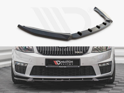 Maxton Design - FRONT SPLITTER V.3 SKODA OCTAVIA RS MK3 (2013-2016)