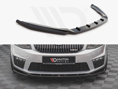 Maxton Design - FRONT SPLITTER V.4 SKODA OCTAVIA RS MK3 (2013-2016)