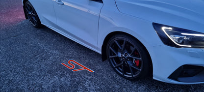 “ST” Emblem Replacement Puddle Unit - MK4 / MK4.5 Focus ST (Multiple Colours)