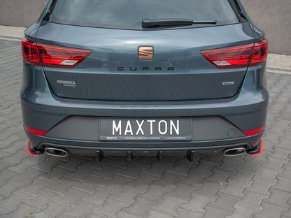 Maxton Design - REAR DIFFUSER SEAT LEON MK3 CUPRA ST (2017-)