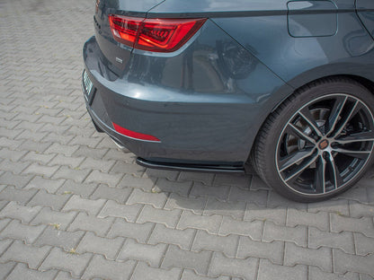 Maxton Design - REAR SIDE SPLITTERS V1 SEAT LEON MK 3.5 CUPRA ST (2017-)