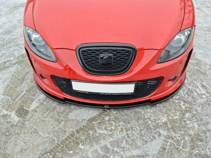 Maxton Design - FRONT SPLITTER SEAT LEON MK2 MS DESIGN