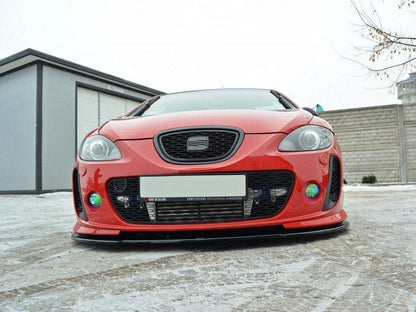 Maxton Design - FRONT SPLITTER SEAT LEON MK2 MS DESIGN