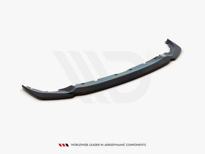 Maxton Design V.3 Gloss Black Front Splitter Front Bumper Lip Spoiler for BMW 1 Series F40 M135i & M Sport (2019+)