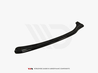 Maxton Design Gloss Piano Black Centre Rear Lower Lip/Splitter Diffuser for BMW 3 Series E46 Coupe 1999-2003 M Sport M Tech M Aerodynamics | Bumper Extension Valance Under Spoiler Skirt | ABS | No Fins/Vertical Bars