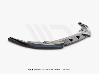 Maxton Design - FRONT SPLITTER V1 MINI COUNTRYMAN MK2 F60 JCW (2018-2020)