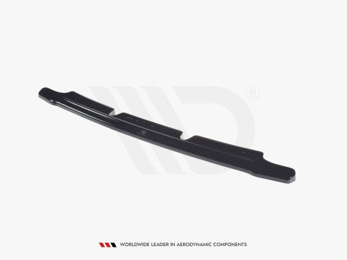 Maxton Design Rear Centre/Center Splitter, Lip Extension Gloss Piano Black (ABS) for BMW 3 Series G20 M Sport Saloon/Sedan 2019-2022 – Rear Lower Valance Trim, Diffuser Add-On, Bumper Skirt, Rear Apron Extension, Lip Spoiler