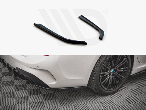 Maxton Design Gloss Black Rear Side Splitters V.2 for BMW 3 Series G20/G21 M Sport Rear Bumper 2018-2022 Saloon & Touring Rear Spats