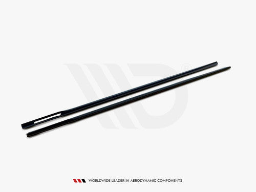 Maxton Design V2 Gloss Black Side Skirts / Rocker Sill Extensions Diffusers for BMW 3 Series G20 G21 M Sport 2018-2022 – Side Skirt Splitters Lips Blades (Saloon/Sedan & Touring/Estate/Wagon) Pair