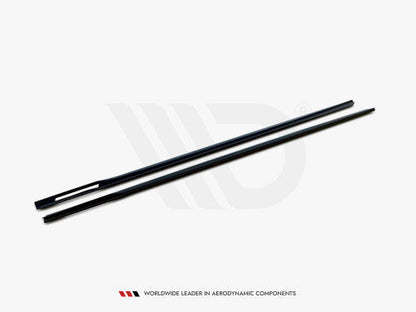 Maxton Design V2 Gloss Black Side Skirts / Rocker Sill Extensions Diffusers for BMW 3 Series G20 G21 M Sport 2018-2022 – Side Skirt Splitters Lips Blades (Saloon/Sedan & Touring/Estate/Wagon) Pair