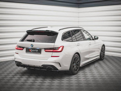 Maxton Design Street Pro Rear Diffuser - BMW 3 Series G20/G21 Saloon & Touring M Sport M-Pack (2018+) - Matte Black