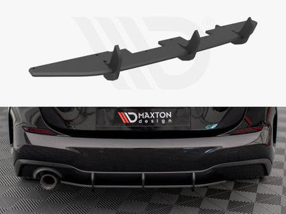 Maxton Design Street Pro Rear Diffuser / Valance / Rear Lower for BMW 2 Series Gran Coupe (2GC) F44 M Sport / M Pack (2019-on) – Matte Black Rear Bumper Insert Splitter Fins