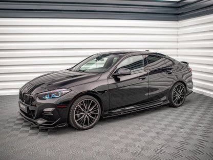 Maxton Design V.2 Gloss Black Side Skirts Diffusers/Extensions for BMW 2 Series Gran Coupe F44 M Sport (M Pack) & M235i (2019+)