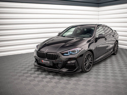Maxton Design V.3 Gloss Black Front Splitter / Front Lip Spoiler for BMW 2 Series Gran Coupe F44 (2019+) M Sport M Pack & M235i
