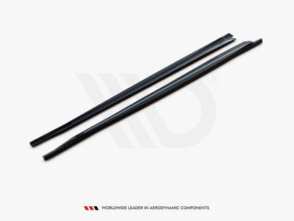 Maxton Design Gloss Black Side Skirts for BMW X5M (X5 M) F85 2014-2018 | Side Skirt Extensions Splitters Sill Extensions Side Blades Rocker Panel Diffusers | Pair