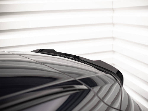 Maxton Design Gloss Black Rear Window Roof Spoiler / Tailgate Lip Wing for BMW X5M/X5 M F85 2014-2018 – ABS Rear Wing Extension Spoiler Cap OEM Style