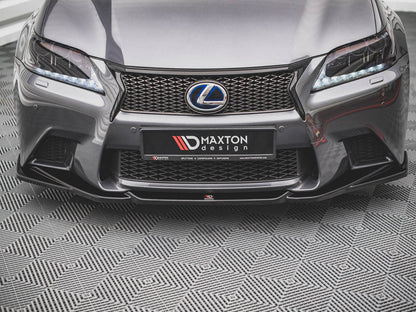 Maxton Design - FRONT SPLITTER V.2 LEXUS GS F SPORT MK4 (L10) (2012-2015)
