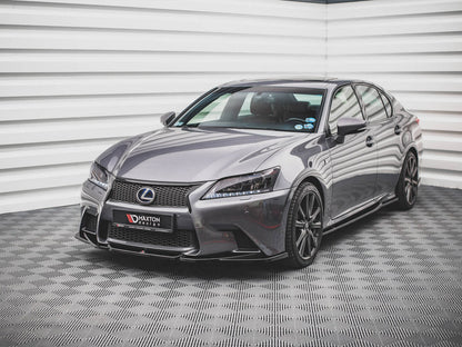 Maxton Design - FRONT SPLITTER V.2 LEXUS GS F SPORT MK4 (L10) (2012-2015)