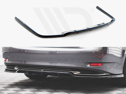 Maxton Design - CENTRAL REAR SPLITTER (VERTICAL BARS) LEXUS GS F SPORT HYBRID MK4 (L10) (2012-2015)