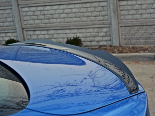 Maxton Design Gloss Black Boot/Trunk Lid Rear Lip Spoiler Extension for BMW 4 Series F32 Coupe 2013-2016