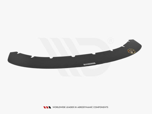 Maxton Design V.3 Front Racing Splitter / Front Lip Spoiler for BMW 4 Series F32 Coupe M Sport & M Performance 2013-2016 - Black ABS