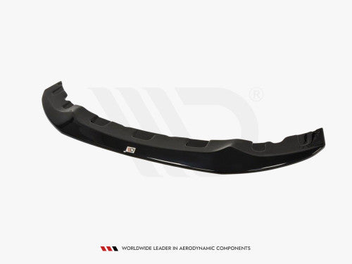 Maxton Design V.2 Front Splitter Gloss Black for BMW 4 Series F32 Coupe M Sport 2013-2016 - GTS Style Front Lip/Chin Spoiler, Bumper Lip Kit, Aero Lip/Front Extension - Piano Black V2 for M-Tech/M Pack 4er F32