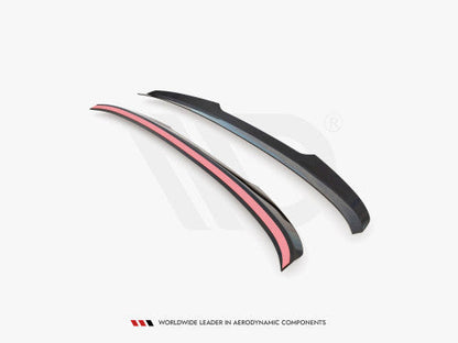 Maxton Design Gloss Black Rear Spoiler Cap Boot/Trunk Lip for BMW 5 Series G30 Facelift (LCI) M Sport M-Pack 2020-on