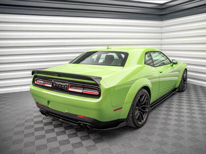 Maxton Design - REAR SIDE SPLITTERS DODGE CHALLENGER SRT HELLCAT WIDEBODY MK3