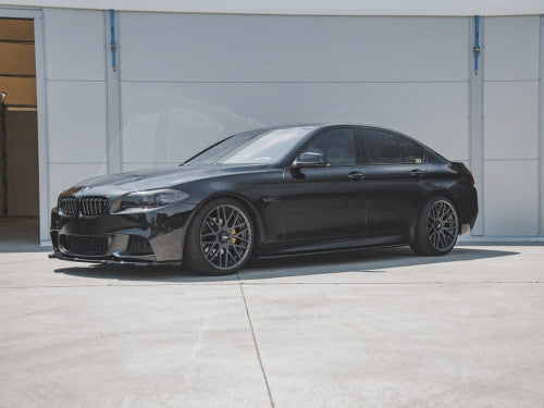 Maxton Design V2 Gloss Black Side Skirts Diffusers/Extensions for BMW 5 Series F10/F11 M Sport M-Pack (2011-2017) Saloon & Touring