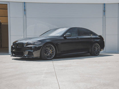 Maxton Design V2 Gloss Black Side Skirts Diffusers/Extensions for BMW 5 Series F10/F11 M Sport M-Pack (2011-2017) Saloon & Touring