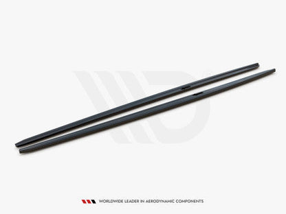 Maxton Design V2 Gloss Black Side Skirts Diffusers/Extensions for BMW 5 Series F10/F11 M Sport M-Pack (2011-2017) Saloon & Touring