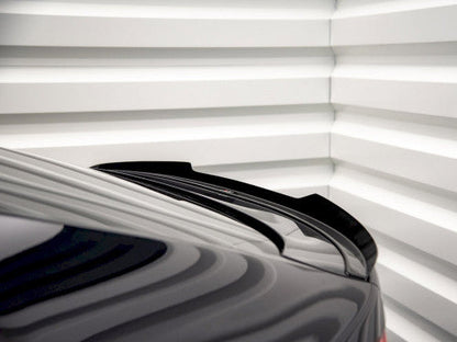 Maxton Design Gloss Black Bootlid/Trunk Lip Spoiler for BMW 6 Series GT 6GT (G32) Gran Turismo M Sport 2017+ - ABS Decklid/Tailgate Spoiler Cap OEM+ Fit