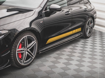 Maxton Design - SIDE SKIRTS DIFFUSERS MERCEDES-AMG CLA 35 / 45 C118 (2019-2023)