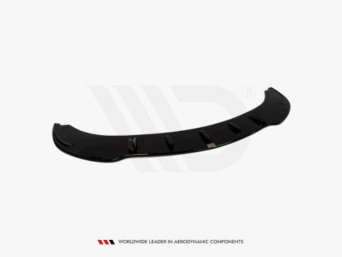 Maxton Design Gloss Black Front Splitter V.1 for BMW 6 Series E63 E64 (2003-2007) Pre-Facelift Pre-LCI, Front Bumper Lip Spoiler for Standard Bumper Models, Coupe & Convertible, ABS