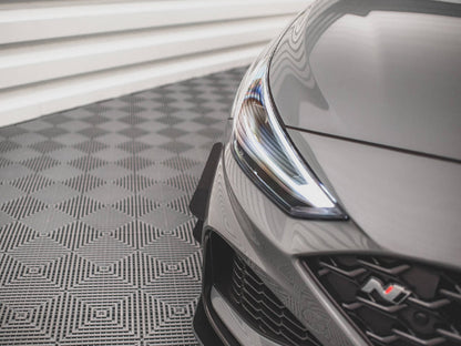 Maxton Design - FRONT BUMPER WINGS (CANARDS) HYUNDAI I30 N HATCHBACK/FASTBACK MK3 FACELIFT (2020-)