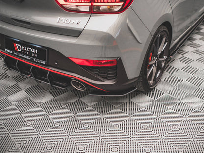 Maxton Design - STREET PRO REAR SIDE SPLITTERS HYUNDAI I30 N HATCHBACK MK3 FACELIFT (2020-)