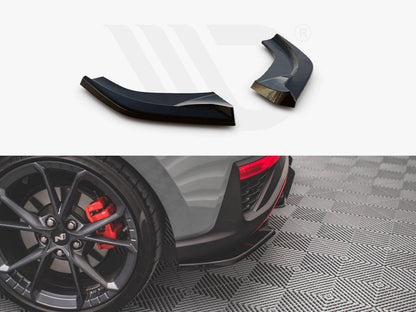 Maxton Design - REAR SIDE SPLITTERS V.2 HYUNDAI I30 N HATCHBACK MK3 FACELIFT (2020-)