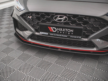 Maxton Design - STREET PRO FRONT SPLITTER HYUNDAI I30 N HATCHBACK/FASTBACK MK3 FACELIFT (2020-)