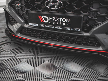 Maxton Design - FRONT SPLITTER V.3 HYUNDAI I30 N HATCHBACK/FASTBACK MK3 FACELIFT (2020-)