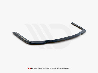 Maxton Design Gloss Piano Black Rear Diffuser, Centre Splitter Lip & Lower Spoiler Valance for BMW 7 Series G11 M Sport (M Pack) 2015-2018 Rear Bumper Insert / Skirt Extension