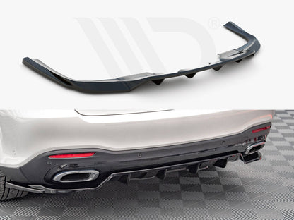 Maxton Design - Central Rear Splitter (Vertical Bars) Mercedes-Benz GLS AMG-Line X167