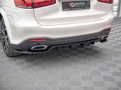Maxton Design - Central Rear Splitter (Vertical Bars) Mercedes-Benz GLS AMG-Line X167