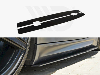 Maxton Design Racing Side Skirts Diffusers (Pair) for BMW M3 E92/E93 2007-2013 | Side Skirt Extensions | Pre-Facelift (Preface) Coupe/Cabrio | ABS